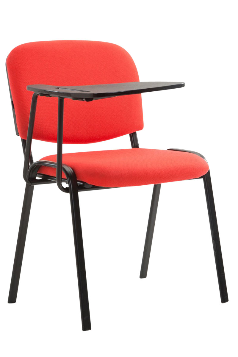 CLP Stuhl Ken mit Klapptisch Stoff mit gepolsterter Sitzfläche