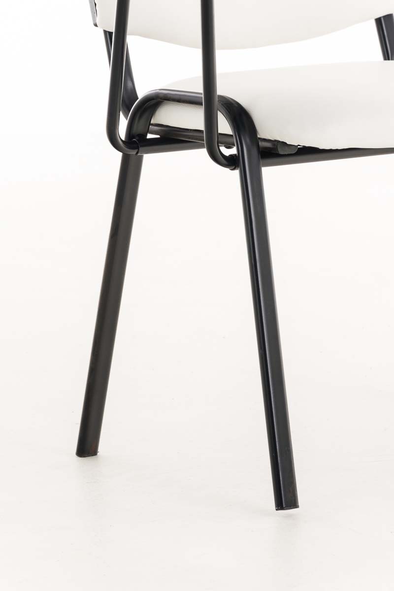 CLP Stuhl Ken mit Klapptisch Kunstleder mit gepolsterter Sitzfläche
