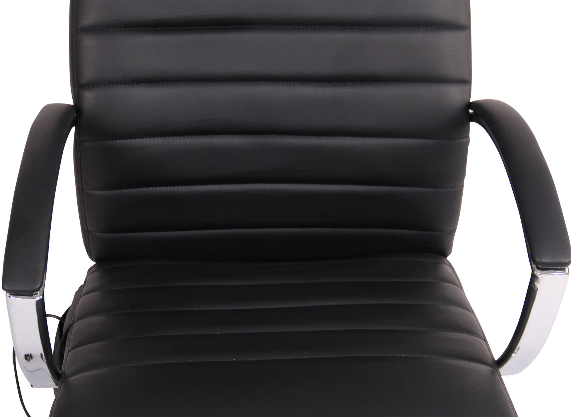 CLP Bürostuhl Valais mit Massagefunktion höhenverstellbarer, drehbare und mit Leichtlaufrollen.