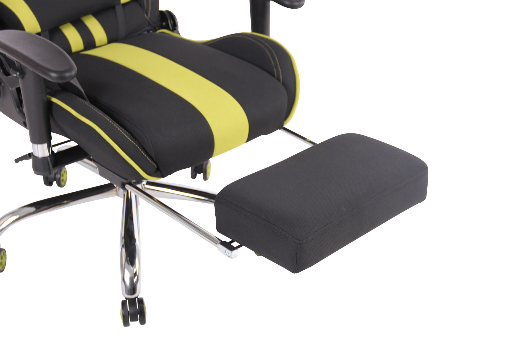 CLP Bürostuhl Limit XFM Stoff mit Massagefunktion und ausziehbarer Fußablage