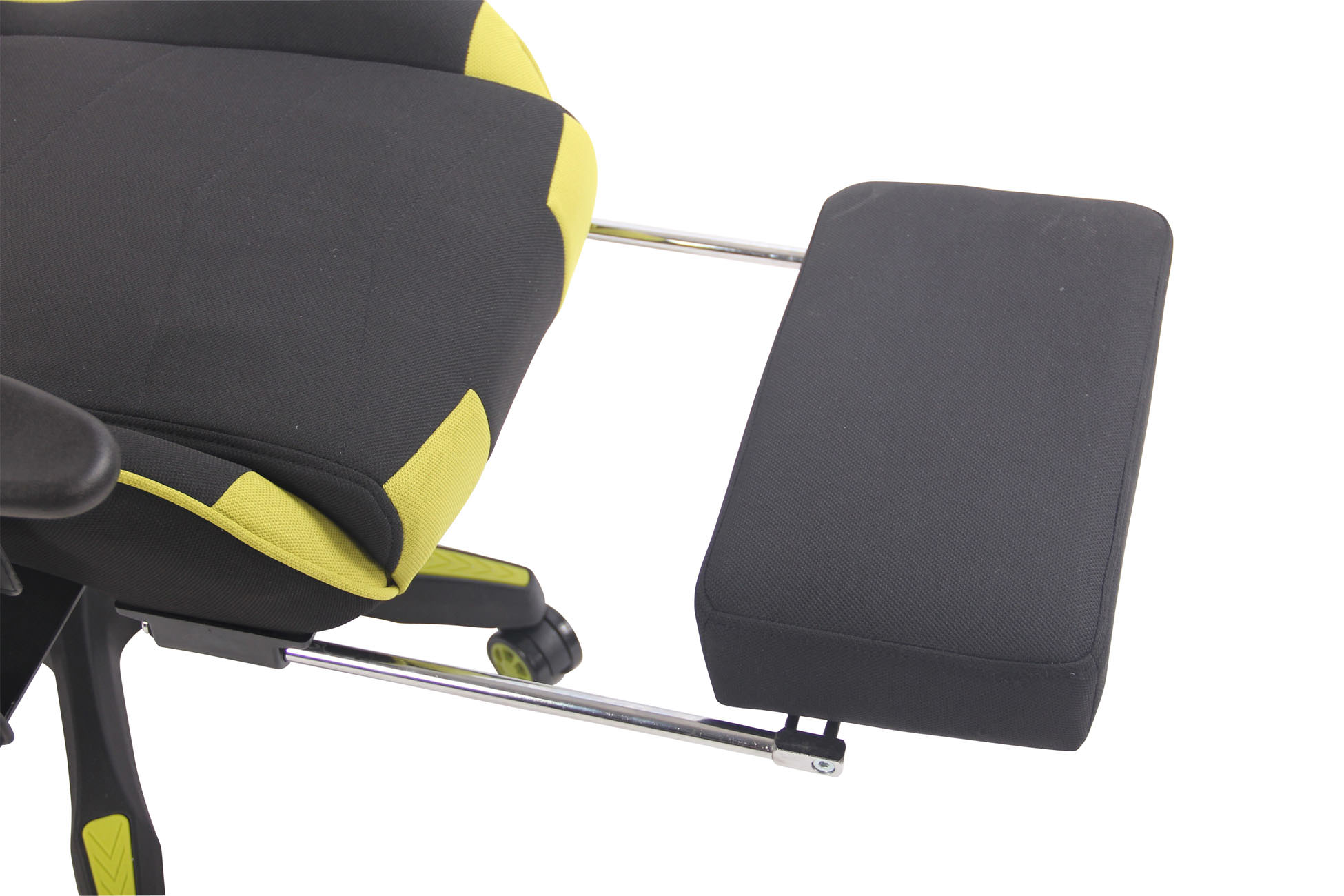 CLP Bürostuhl Turbo XFM Stoff mit Massagefunktion und ausziehbarer Fußablage