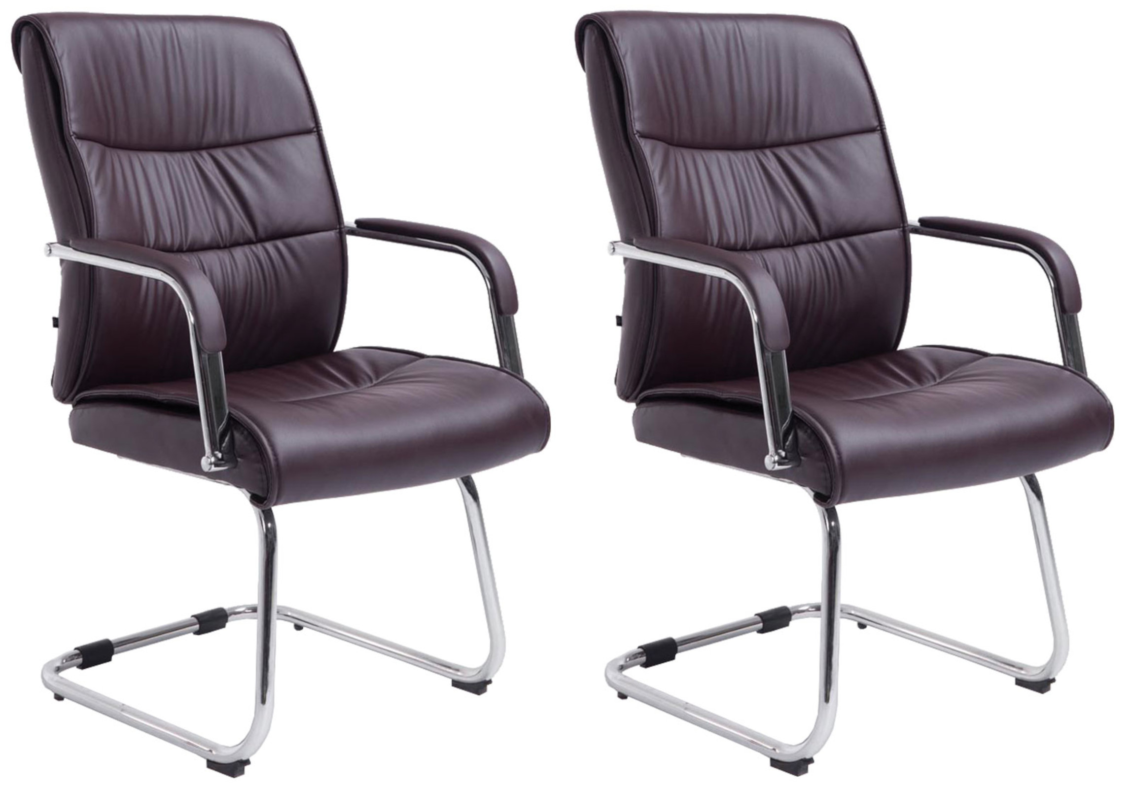 2er Set Besucherstühle Sievert